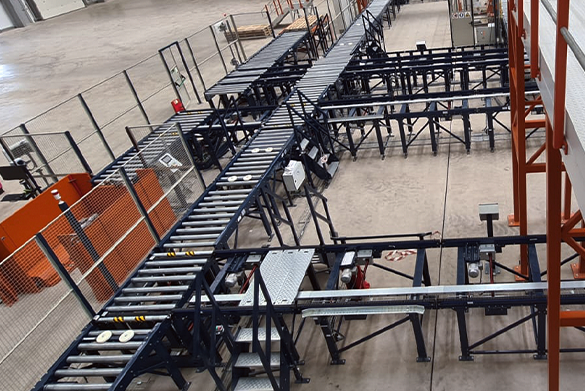 4 way shuttle Conveyor