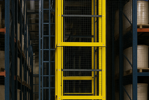4 way shuttle Elevator